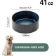 Havniva Ceramic 7.3inch Raised Double Bowls Set with Wooden Stand, Food & Water Bowls for Medium Breed Dogs, Weighted Dog Dishes, Pet Feeder( Light Green) Havniva Ceramic 7.3inch Raised Double Bowls Set with Wooden Stand, Food & Water Bowls for Medium Breed Dogs, Weighted Dog Dishes, Pet Feeder( Light Green)