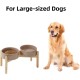 Havniva Ceramic 7.3inch Raised Double Bowls Set with Wooden Stand, Food & Water Bowls for Medium Breed Dogs, Weighted Dog Dishes, Pet Feeder( Light Green) Havniva Ceramic 7.3inch Raised Double Bowls Set with Wooden Stand, Food & Water Bowls for Medium Breed Dogs, Weighted Dog Dishes, Pet Feeder( Light Green)