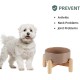 Havniva Ceramic 7.3inch Raised Double Bowls Set with Wooden Stand, Food & Water Bowls for Medium Breed Dogs, Weighted Dog Dishes, Pet Feeder( Light Green) Havniva Ceramic 7.3inch Raised Double Bowls Set with Wooden Stand, Food & Water Bowls for Medium Breed Dogs, Weighted Dog Dishes, Pet Feeder( Light Green)
