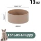 Havniva Ceramic 7.3inch Raised Double Bowls Set with Wooden Stand, Food & Water Bowls for Medium Breed Dogs, Weighted Dog Dishes, Pet Feeder( Light Green) Havniva Ceramic 7.3inch Raised Double Bowls Set with Wooden Stand, Food & Water Bowls for Medium Breed Dogs, Weighted Dog Dishes, Pet Feeder( Light Green)