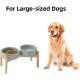 Havniva Ceramic 7.3inch Raised Double Bowls Set with Wooden Stand, Food & Water Bowls for Medium Breed Dogs, Weighted Dog Dishes, Pet Feeder( Light Green) Havniva Ceramic 7.3inch Raised Double Bowls Set with Wooden Stand, Food & Water Bowls for Medium Breed Dogs, Weighted Dog Dishes, Pet Feeder( Light Green)