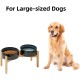 Havniva Ceramic 7.3inch Raised Double Bowls Set with Wooden Stand, Food & Water Bowls for Medium Breed Dogs, Weighted Dog Dishes, Pet Feeder( Light Green) Havniva Ceramic 7.3inch Raised Double Bowls Set with Wooden Stand, Food & Water Bowls for Medium Breed Dogs, Weighted Dog Dishes, Pet Feeder( Light Green)