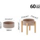 Havniva Ceramic 7.3inch Raised Double Bowls Set with Wooden Stand, Food & Water Bowls for Medium Breed Dogs, Weighted Dog Dishes, Pet Feeder( Light Green) Havniva Ceramic 7.3inch Raised Double Bowls Set with Wooden Stand, Food & Water Bowls for Medium Breed Dogs, Weighted Dog Dishes, Pet Feeder( Light Green)