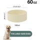 Havniva Ceramic 7.3inch Raised Double Bowls Set with Wooden Stand, Food & Water Bowls for Medium Breed Dogs, Weighted Dog Dishes, Pet Feeder( Light Green) Havniva Ceramic 7.3inch Raised Double Bowls Set with Wooden Stand, Food & Water Bowls for Medium Breed Dogs, Weighted Dog Dishes, Pet Feeder( Light Green)