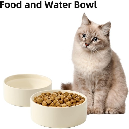 Havniva Ceramic 7.3inch Raised Double Bowls Set with Wooden Stand, Food & Water Bowls for Medium Breed Dogs, Weighted Dog Dishes, Pet Feeder( Light Green) Havniva Ceramic 7.3inch Raised Double Bowls Set with Wooden Stand, Food & Water Bowls for Medium Breed Dogs, Weighted Dog Dishes, Pet Feeder( Light Green)