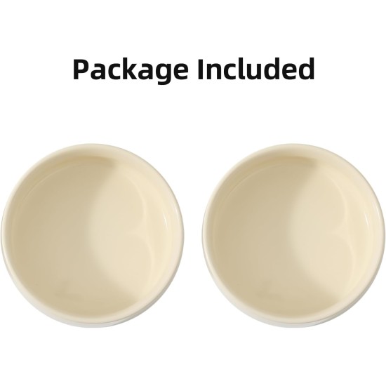 Havniva Ceramic 7.3inch Raised Double Bowls Set with Wooden Stand, Food & Water Bowls for Medium Breed Dogs, Weighted Dog Dishes, Pet Feeder( Light Green) Havniva Ceramic 7.3inch Raised Double Bowls Set with Wooden Stand, Food & Water Bowls for Medium Breed Dogs, Weighted Dog Dishes, Pet Feeder( Light Green)