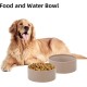 Havniva Ceramic 7.3inch Raised Double Bowls Set with Wooden Stand, Food & Water Bowls for Medium Breed Dogs, Weighted Dog Dishes, Pet Feeder( Light Green) Havniva Ceramic 7.3inch Raised Double Bowls Set with Wooden Stand, Food & Water Bowls for Medium Breed Dogs, Weighted Dog Dishes, Pet Feeder( Light Green)