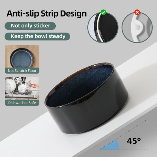 Havniva Elevated Ceramic Pet Bowl, 18cm, Raised Pet Bowl with Wooden Stand, Food and Water Bowl for Medium Breeds, Weighted Dog Bowl, Pet Bowl (1.2L, Light Green) Havniva Elevated Ceramic Pet Bowl, 18cm, Raised Pet Bowl with Wooden Stand, Food and Water Bowl for Medium Breeds, Weighted Dog Bowl, Pet Bowl (1.2L, Light Green)