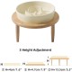 Havniva Small Dog Bowl Ceramic Slow Feeder Bowl for Small Dogs, Slow Feeder Bowl, Slow Drinking, Stops Bloating, Prevents Choking (1 x Light Green + Stand, 15.5cm) Havniva Small Dog Bowl Ceramic Slow Feeder Bowl for Small Dogs, Slow Feeder Bowl, Slow Drinking, Stops Bloating, Prevents Choking (1 x Light Green + Stand, 15.5cm)