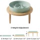 Havniva Small Dog Bowl Ceramic Slow Feeder Bowl for Small Dogs, Slow Feeder Bowl, Slow Drinking, Stops Bloating, Prevents Choking (1 x Light Green + Stand, 15.5cm) Havniva Small Dog Bowl Ceramic Slow Feeder Bowl for Small Dogs, Slow Feeder Bowl, Slow Drinking, Stops Bloating, Prevents Choking (1 x Light Green + Stand, 15.5cm)