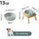 Havniva Small Dog Bowl Ceramic Slow Feeder Bowl for Small Dogs, Slow Feeder Bowl, Slow Drinking, Stops Bloating, Prevents Choking (1 x Light Green + Stand, 15.5cm) Havniva Small Dog Bowl Ceramic Slow Feeder Bowl for Small Dogs, Slow Feeder Bowl, Slow Drinking, Stops Bloating, Prevents Choking (1 x Light Green + Stand, 15.5cm)
