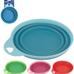 Heart Silicone Folding Pet Bowl