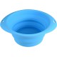 Hearts&Homies Round Collapsible Silicone Pet Bowl, Blue, 18 x 15 x 7.7 cm Hearts&Homies Round Collapsible Silicone Pet Bowl, Blue, 18 x 15 x 7.7 cm