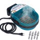 Heated Water Bowl for Dogs Water Bowl Drinking Bowl Wall Mounted 2.3 L Automatic Filling Water Drinker for Pets with Float Valve