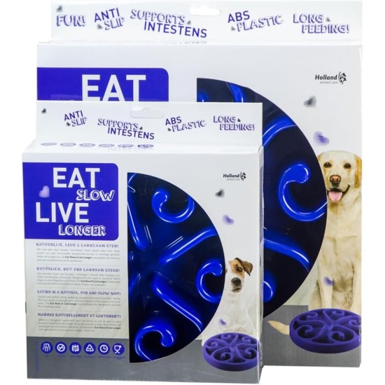 Holland Animal Care Eat Slow Feeder - Small - Pink Holland Animal Care Eat Slow Feeder - Small - Pink