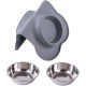 Hubulk Pet Dog Bowls, 2 Stainless Steel Dog Bowls with Leak Proof Non-Slip Silicone Mat + Pet Food Scoop, Water and Food Bowls for Feeding Small Puppies (XL, Mint Green) Hubulk Pet Dog Bowls, 2 Stainless Steel Dog Bowls with Leak Proof Non-Slip Silicone Mat + Pet Food Scoop, Water and Food Bowls for Feeding Small Puppies (XL, Mint Green)