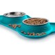Hubulk Pet Dog Bowls, 2 Stainless Steel Dog Bowls with Leak Proof Non-Slip Silicone Mat + Pet Food Scoop, Water and Food Bowls for Feeding Small Puppies (XL, Mint Green) Hubulk Pet Dog Bowls, 2 Stainless Steel Dog Bowls with Leak Proof Non-Slip Silicone Mat + Pet Food Scoop, Water and Food Bowls for Feeding Small Puppies (XL, Mint Green)
