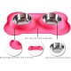 Hubulk Pet Dog Bowls, 2 Stainless Steel Dog Bowls with Leak Proof Non-Slip Silicone Mat + Pet Food Scoop, Water and Food Bowls for Feeding Small Puppies (XL, Mint Green) Hubulk Pet Dog Bowls, 2 Stainless Steel Dog Bowls with Leak Proof Non-Slip Silicone Mat + Pet Food Scoop, Water and Food Bowls for Feeding Small Puppies (XL, Mint Green)
