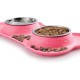 Hubulk Pet Dog Bowls, 2 Stainless Steel Dog Bowls with Leak Proof Non-Slip Silicone Mat + Pet Food Scoop, Water and Food Bowls for Feeding Small Puppies (XL, Mint Green) Hubulk Pet Dog Bowls, 2 Stainless Steel Dog Bowls with Leak Proof Non-Slip Silicone Mat + Pet Food Scoop, Water and Food Bowls for Feeding Small Puppies (XL, Mint Green)