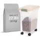 IRIS Premium Airtight Pet Food Storage Container, 67-Quart, Almond by IRIS USA, Inc.