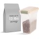 IRIS Premium Airtight Pet Food Storage Container, 67-Quart, Almond by IRIS USA, Inc.
