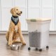 IRIS Premium Airtight Pet Food Storage Container, 67-Quart, Almond by IRIS USA, Inc.