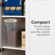 IRIS Premium Airtight Pet Food Storage Container, 67-Quart, Almond by IRIS USA, Inc.