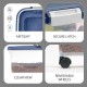 Iris Airtight Plastic Pet Food Container ATS Food Container for Dog Food, s