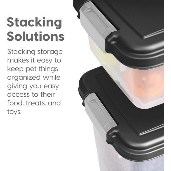 Iris Airtight Plastic Pet Food Container ATS Food Container for Dog Food, s Iris Airtight Plastic Pet Food Container ATS Food Container for Dog Food, s