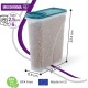 Iris Ohyama ATS-L Dog Food Storage with Wheels, 45 L/15 kg, Black, Airtight Food Box, Dry Food, Food Container, for Dogs, Cats, Pet Food Container, Shovel, BPA-Free, Food Bin, ATS-L Iris Ohyama ATS-L Dog Food Storage with Wheels, 45 L/15 kg, Black, Airtight Food Box, Dry Food, Food Container, for Dogs, Cats, Pet Food Container, Shovel, BPA-Free, Food Bin, ATS-L