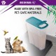 Iris Ohyama ATS-L Dog Food Storage with Wheels, 45 L/15 kg, Black, Airtight Food Box, Dry Food, Food Container, for Dogs, Cats, Pet Food Container, Shovel, BPA-Free, Food Bin, ATS-L Iris Ohyama ATS-L Dog Food Storage with Wheels, 45 L/15 kg, Black, Airtight Food Box, Dry Food, Food Container, for Dogs, Cats, Pet Food Container, Shovel, BPA-Free, Food Bin, ATS-L