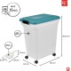 Iris Ohyama ATS-L Dog Food Storage with Wheels, 45 L/15 kg, Black, Airtight Food Box, Dry Food, Food Container, for Dogs, Cats, Pet Food Container, Shovel, BPA-Free, Food Bin, ATS-L Iris Ohyama ATS-L Dog Food Storage with Wheels, 45 L/15 kg, Black, Airtight Food Box, Dry Food, Food Container, for Dogs, Cats, Pet Food Container, Shovel, BPA-Free, Food Bin, ATS-L