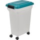 Iris Ohyama ATS-L Dog Food Storage with Wheels, 45 L/15 kg, Black, Airtight Food Box, Dry Food, Food Container, for Dogs, Cats, Pet Food Container, Shovel, BPA-Free, Food Bin, ATS-L Iris Ohyama ATS-L Dog Food Storage with Wheels, 45 L/15 kg, Black, Airtight Food Box, Dry Food, Food Container, for Dogs, Cats, Pet Food Container, Shovel, BPA-Free, Food Bin, ATS-L