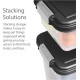 Iris Ohyama ATS-L Dog Food Storage with Wheels, 45 L/15 kg, Black, Airtight Food Box, Dry Food, Food Container, for Dogs, Cats, Pet Food Container, Shovel, BPA-Free, Food Bin, ATS-L Iris Ohyama ATS-L Dog Food Storage with Wheels, 45 L/15 kg, Black, Airtight Food Box, Dry Food, Food Container, for Dogs, Cats, Pet Food Container, Shovel, BPA-Free, Food Bin, ATS-L