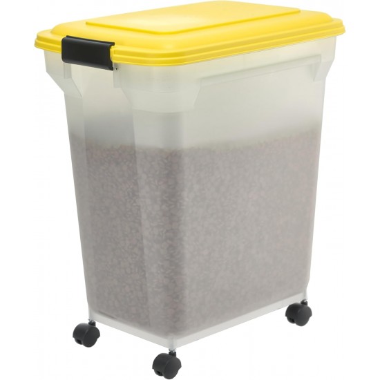 Iris Ohyama ATS-L Dog Food Storage with Wheels, 45 L/15 kg, Blue, Airtight Food Box, Dry Food, Food Container, for Dogs, Cats, Pet Food Container, Shovel, BPA-Free, Food Bin, ATS-L Iris Ohyama ATS-L Dog Food Storage with Wheels, 45 L/15 kg, Blue, Airtight Food Box, Dry Food, Food Container, for Dogs, Cats, Pet Food Container, Shovel, BPA-Free, Food Bin, ATS-L