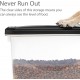 Iris Ohyama ATS-L Dog Food Storage with Wheels, 45 L/15 kg, Blue, Airtight Food Box, Dry Food, Food Container, for Dogs, Cats, Pet Food Container, Shovel, BPA-Free, Food Bin, ATS-L Iris Ohyama ATS-L Dog Food Storage with Wheels, 45 L/15 kg, Blue, Airtight Food Box, Dry Food, Food Container, for Dogs, Cats, Pet Food Container, Shovel, BPA-Free, Food Bin, ATS-L