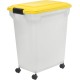 Iris Ohyama Dog Food Storage with Wheels, 45 L/15 kg, Black, Airtight Food Box, Dry Food, Food Container, for Dogs, Cats, Pet Food Container, Shovel, BPA-Free, Feeding Bin Iris Ohyama Dog Food Storage with Wheels, 45 L/15 kg, Black, Airtight Food Box, Dry Food, Food Container, for Dogs, Cats, Pet Food Container, Shovel, BPA-Free, Feeding Bin