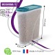 Iris Ohyama Dog Food Storage with Wheels, 45 L/15 kg, Black, Airtight Food Box, Dry Food, Food Container, for Dogs, Cats, Pet Food Container, Shovel, BPA-Free, Feeding Bin Iris Ohyama Dog Food Storage with Wheels, 45 L/15 kg, Black, Airtight Food Box, Dry Food, Food Container, for Dogs, Cats, Pet Food Container, Shovel, BPA-Free, Feeding Bin