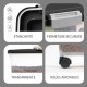 Iris Ohyama Dog Food Storage with Wheels, 45 L/15 kg, Black, Airtight Food Box, Dry Food, Food Container, for Dogs, Cats, Pet Food Container, Shovel, BPA-Free, Feeding Bin Iris Ohyama Dog Food Storage with Wheels, 45 L/15 kg, Black, Airtight Food Box, Dry Food, Food Container, for Dogs, Cats, Pet Food Container, Shovel, BPA-Free, Feeding Bin