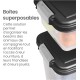 Iris Ohyama Dog Food Storage with Wheels, 45 L/15 kg, Black, Airtight Food Box, Dry Food, Food Container, for Dogs, Cats, Pet Food Container, Shovel, BPA-Free, Feeding Bin Iris Ohyama Dog Food Storage with Wheels, 45 L/15 kg, Black, Airtight Food Box, Dry Food, Food Container, for Dogs, Cats, Pet Food Container, Shovel, BPA-Free, Feeding Bin