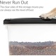 Iris Ohyama Dog Food Storage with Wheels, 45 L/15 kg, Black, Airtight Food Box, Dry Food, Food Container, for Dogs, Cats, Pet Food Container, Shovel, BPA-Free, Feeding Bin Iris Ohyama Dog Food Storage with Wheels, 45 L/15 kg, Black, Airtight Food Box, Dry Food, Food Container, for Dogs, Cats, Pet Food Container, Shovel, BPA-Free, Feeding Bin