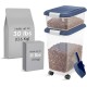 Iris Ohyama Dog Food Storage with Wheels, 45 L/15 kg, Black, Airtight Food Box, Dry Food, Food Container, for Dogs, Cats, Pet Food Container, Shovel, BPA-Free, Feeding Bin Iris Ohyama Dog Food Storage with Wheels, 45 L/15 kg, Black, Airtight Food Box, Dry Food, Food Container, for Dogs, Cats, Pet Food Container, Shovel, BPA-Free, Feeding Bin