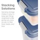 Iris Ohyama Dog Food Storage with Wheels, 45 L/15 kg, Black, Airtight Food Box, Dry Food, Food Container, for Dogs, Cats, Pet Food Container, Shovel, BPA-Free, Feeding Bin Iris Ohyama Dog Food Storage with Wheels, 45 L/15 kg, Black, Airtight Food Box, Dry Food, Food Container, for Dogs, Cats, Pet Food Container, Shovel, BPA-Free, Feeding Bin