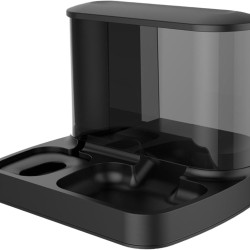 JISADER Cat Feeder, Food and Water Dispenser, Automatic Feeder, Intelligent Cat Food, Pet Dry Food, Feeder for Cats/Dogs, Black JISADER Cat Feeder, Food and Water Dispenser, Automatic Feeder, Intelligent Cat Food, Pet Dry Food, Feeder for Cats/Dogs, Black