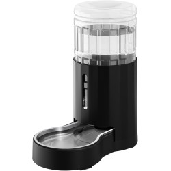 JUNSPOW 7L Stainless Steel Pet Water Dispenser, Large Capacity Gravity Pet Drinker, No Electricity & Ultra Silent Automatic Water Dispenser for Large Dogs/Multi-Cat Household, Black JUNSPOW 7L Stainless Steel Pet Water Dispenser, Large Capacity Gravity Pet Drinker, No Electricity & Ultra Silent Automatic Water Dispenser for Large Dogs/Multi-Cat Household, Black