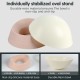 JWPC Bulldog Pet Bowl, Non-Slip Dog Cat Feeding Bowl, Removable Rubber Feeding Bowl, Sterile, Inclined with Slanted Base (Grey, 2 Cup) JWPC Bulldog Pet Bowl, Non-Slip Dog Cat Feeding Bowl, Removable Rubber Feeding Bowl, Sterile, Inclined with Slanted Base (Grey, 2 Cup)
