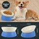 JWPC Bulldog Pet Bowl, Non-Slip Dog Cat Feeding Bowl, Removable Rubber Feeding Bowl, Sterile, Inclined with Slanted Base (Grey, 2 Cup) JWPC Bulldog Pet Bowl, Non-Slip Dog Cat Feeding Bowl, Removable Rubber Feeding Bowl, Sterile, Inclined with Slanted Base (Grey, 2 Cup)