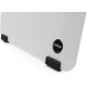 Jaska ARC Dog Bar Raised Feeding Station Stainless Steel and Steel (Grey, XL)