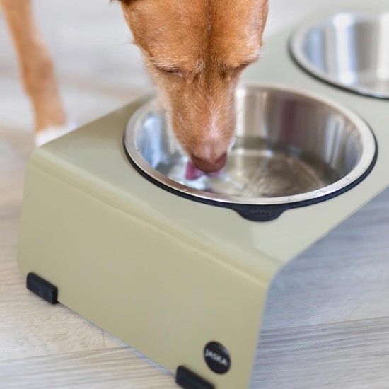 Jaska Raised Dog Bowl, 2 Sizes, 3 Colours Jaska Raised Dog Bowl, 2 Sizes, 3 Colours