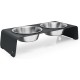 Jaska Raised Dog Bowl, 2 Sizes, 3 Colours
